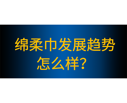 綿柔巾生產(chǎn)線(xiàn)有哪些性能特點(diǎn)，綿柔巾發(fā)展趨勢(shì)怎么樣？